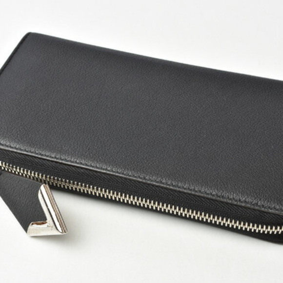 Louis Vuitton M2201-48-lv Veau Cachemire Leather Coin Purse/coin Case Black - Picture 3 of 13